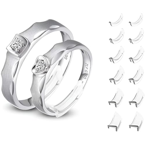 Kunststoff Klar 12 stück Ring Size Adjuster Ringverkleinerer Verkleinerung Unsichtbar Kit Ringgrößenversteller Ringe Enger Kleiner Machen Ringstopper Verkleinerer für Alle Lose Ringe Frauen Männer Kunststoff Klar 12 stück Ring Size Adjuster Ringverkleinerer Verkleinerung Unsichtbar Kit Ringgrößenversteller Ringe Enger Kleiner Machen Ringstopper Verkleinerer für Alle Lose Ringe Frauen Männer von YQNONEZ