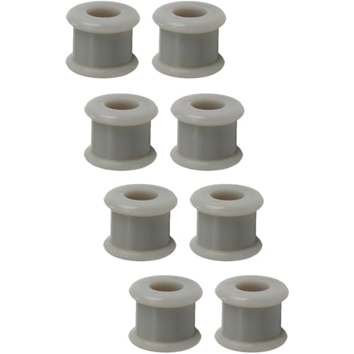 YQNONEZ Silikon Grau 4 Paar Double Saddles Ohr Flesh Tunnels Dickes Gauges Set Hypoallergen Body Piercing Schmuck Ohrpiercing Kit Flexible Tuneles De Oreja Para Hombre Männer Frauen 6 mm(2 G) von YQNONEZ