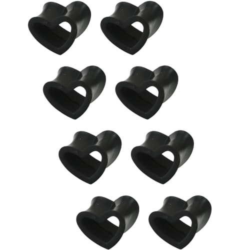 YQNONEZ Silikon Schwarz Hohles Herz 4 Paar Flexible Ohr Skin Tunnel Dünn Double Flared Gauges Kit Hypoallergen Piercing Schmuck Set Ohrpiercing Männer Frauen Tuneles De Oreja Para Hombre 10 mm(00 G) YQNONEZ Silikon Schwarz Hohles Herz 4 Paar Flexible Ohr Skin Tunnel Dünn Double Flared Gauges Kit Hypoallergen Piercing Schmuck Set Ohrpiercing Männer Frauen Tuneles De Oreja Para Hombre 10 mm(00 G) von YQNONEZ