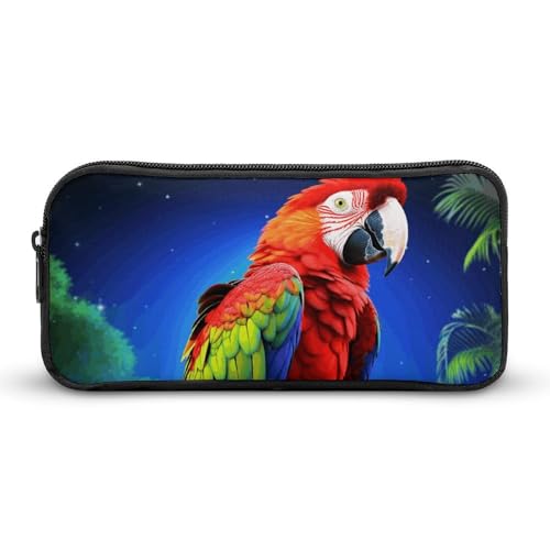 YQYBF Federmäppchen mit großem Fassungsvermögen, Papageien-Stifttasche, niedlicher Reißverschluss, Kosmetiktasche, Aufbewahrungstasche für Damen und Herren, Stil:, 22*12*5cm YQYBF Federmäppchen mit großem Fassungsvermögen, Papageien-Stifttasche, niedlicher Reißverschluss, Kosmetiktasche, Aufbewahrungstasche für Damen und Herren, Stil:, 22*12*5cm von YQYBF