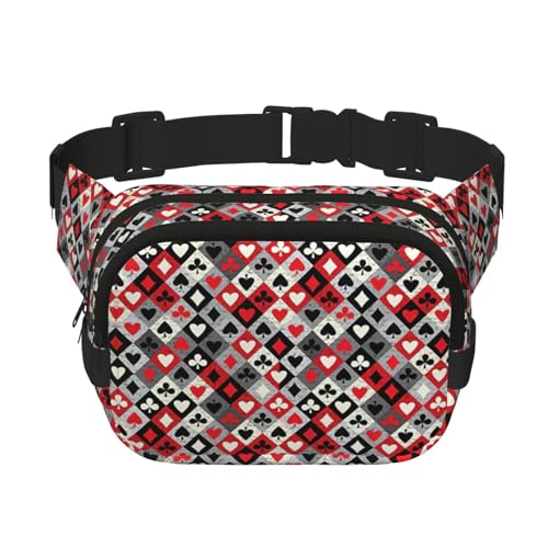 Umhängetasche mit Karomuster, Rhombus-Muster, Umhängetasche, Schultertasche für Damen, mehrere Positionen, kleine Gürteltasche, Schwarz, Einheitsgröße, Schwarz, One Size Umhängetasche mit Karomuster, Rhombus-Muster, Umhängetasche, Schultertasche für Damen, mehrere Positionen, kleine Gürteltasche, Schwarz, Einheitsgröße, Schwarz, One Size von YQxwJL