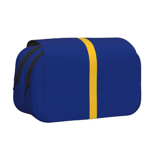 YQxwJL Federmäppchen, Motiv: Flagge von Nauru, großes Fassungsvermögen, tragbar, mit Reißverschluss, für Büro und Zuhause von YQxwJL