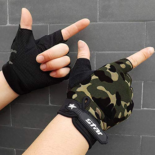 YRASILAND Touchscreen Handschuhe Herren Antirutsch Radsport Fahrrad Gym Fitness Sport Halbfinger Handschuhe winterhandschuhe Herren Thermo Handschuhe Damen Warm Handschuhe Arbeitshandschuhe von YRASILAND