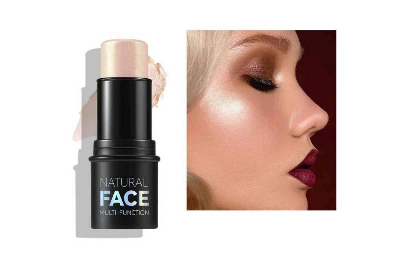 YRIIOMO Highlighter Gold Silber Highlighter stick Body glitzer Glow up produkte, Conturingstick Make up stick Schimmer von YRIIOMO
