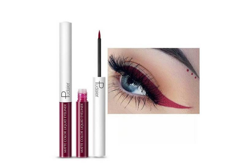 YRIIOMO Kajal Color Eyeliner Liquid Pen Ultra Fine Waterproof Smudge Proof 15 Color, Eyeliner Pen, Easy to Switch Between Makeup Styles von YRIIOMO
