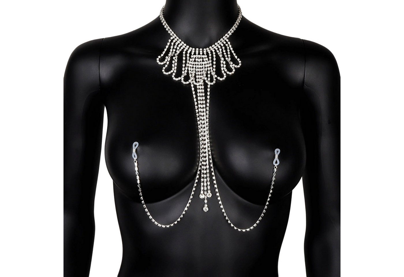 YRIIOMO Kettengürtel Sexy Brustkette für Brüste, Accessoire für erwachsene Damen. von YRIIOMO