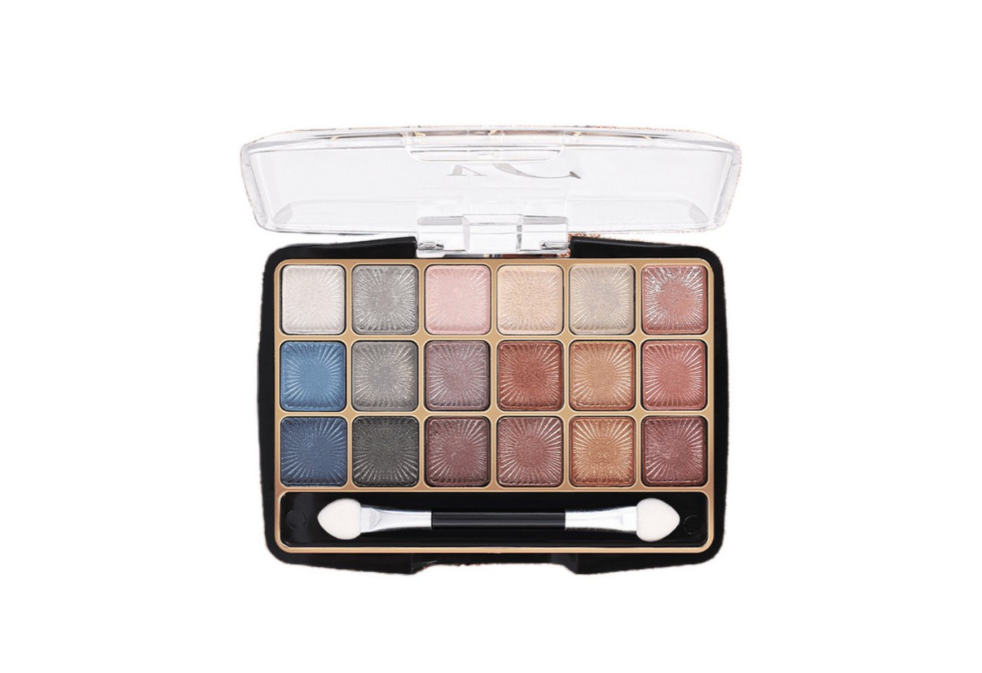 YRIIOMO Lidschatten-Palette 18 farbige Lidschattenpalette mit hochglänzender Textur, vielseitige, Farbauswahl für atemberaubende und langanhaltende Augen Make up Looks YRIIOMO Lidschatten-Palette 18 farbige Lidschattenpalette mit hochglänzender Textur, vielseitige, Farbauswahl für atemberaubende und langanhaltende Augen Make up Looks von YRIIOMO