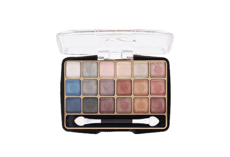 YRIIOMO Lidschatten-Palette 18 farbige Lidschattenpalette mit hochglänzender Textur, vielseitige, Farbauswahl für atemberaubende und langanhaltende Augen Make up Looks von YRIIOMO