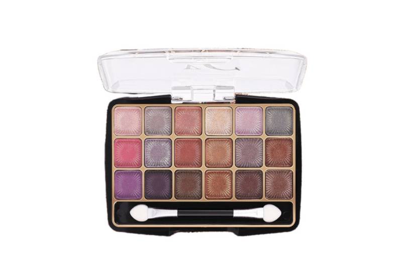 YRIIOMO Lidschatten-Palette 18 farbige Lidschattenpalette mit hochglänzender Textur, vielseitige, Farbauswahl für atemberaubende und langanhaltende Augen Make up Looks von YRIIOMO
