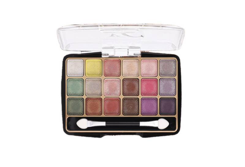 YRIIOMO Lidschatten-Palette 18 farbige Lidschattenpalette mit hochglänzender Textur, vielseitige, Farbauswahl für atemberaubende und langanhaltende Augen Make up Looks von YRIIOMO