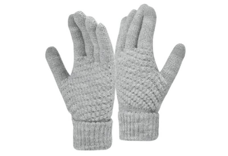 YRIIOMO Multisporthandschuhe Winterliche Strickhandschuhe mit Touchscreen Funktion – Weiches (Material für optimalen Komfort und Wärme, ideal für Outdoor, Aktivitäten und den täglichen Gebrauch) von YRIIOMO
