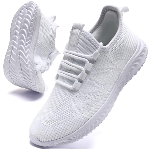 YRLTYO Sneaker Damen Schuhe Sportschuhe Turnschuhe Laufschuhe Tennisschuhe Fitnessschuhe Damenschuhe Freizeitschuhe Wanderschuhe Weiß 42 von YRLTYO