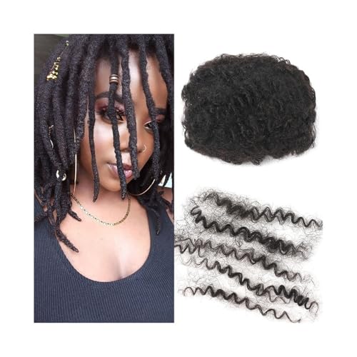 Frauen Afro Kinkys Menschliches Haar in großen Mengen for Daredlocks-Extensions, Reparatur-Loks, Twist-Zöpfe Täglicher Gebrauch(8inches) von YRTAWEO32A