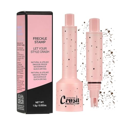 Faux Freckles Stamp, Waterproof Colored Fake Freckles Pen Tragbare Sommersprossens Stempel Makeup Tool for Beginners, Enthusiasts And Professionals, 2.5x8.8cm von YRTUOP