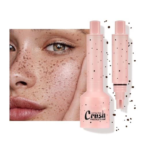Faux Freckles Stamp, Waterproof Colored Fake Freckles Pen Tragbare Sommersprossens Stempel Makeup Tool for Beginners, Enthusiasts And Professionals, 2.5x8.8cm von YRTUOP