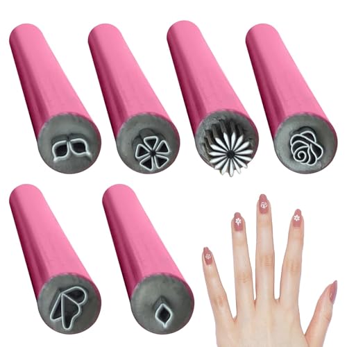 Nagelstempel Set, Nail Arts Stempel Stift Nailart Stift Set Nail Stamp Pen Nail Stamper Tool Nagelzubehör Für Frauen Und Mädchen von YRTUOP