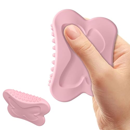 YRTUOP Face Scraper,Silikon-Gesichtsschaberbrett - Wiederverwendbarer Handmassagegerät Liftungslösung für Frauen Männer von YRTUOP