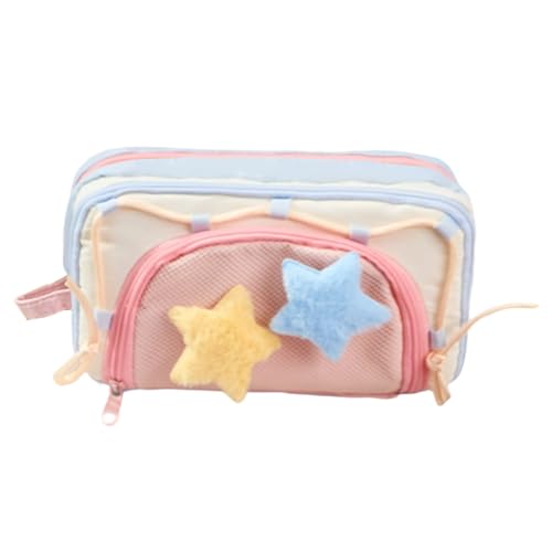 YRTUOP Federmäppchen Tasche - Große Kapazität Federmappe Stiftetasche,Schreibwarenorganizer für Radiergummi Marker Lineal Haftnotizen für Schüler Kindergarten Universität Reise Rucksack von YRTUOP