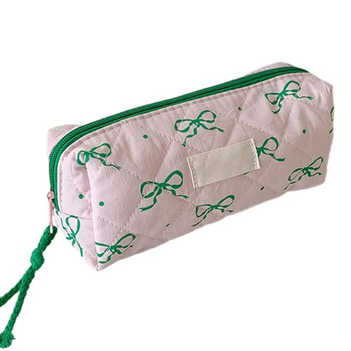 YRTUOP Federmäppchen mit Schleife, Süße Kosmetiktasche Leichtes Federmäppchen Kulturbeutel Schulbedarf Für Zuhause, Reisen, Studium, 19.5x8.5x6cm YRTUOP Federmäppchen mit Schleife, Süße Kosmetiktasche Leichtes Federmäppchen Kulturbeutel Schulbedarf Für Zuhause, Reisen, Studium, 19.5x8.5x6cm von YRTUOP