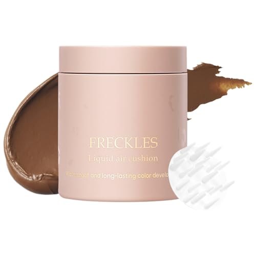 YRTUOP Wasserfeste Sommersprossen | Sommersprossen Stempel - Wasserdichter Langzeithaltbarer Flüssig Air Cushion Kunst für Damen und Mädchen Make-up Tool von YRTUOP