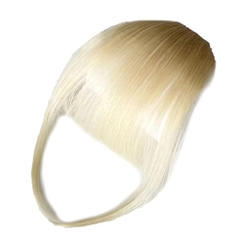 YRTUOP Wispy Bangs Haarspange,Clip in Pony | Echthaar-Perücke für Damen, Clip-in-Pony - Girlfriend Sisters Bangs with Temples Alltägliche Haarverlängerungen für Fotografie, Dating von YRTUOP