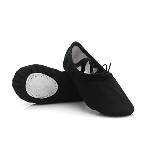 Ballettschuhe, Yoga for Tanzen Ballett Canvas Tanzschuhe Mädchen Canvas Ballettschuhe Flats, von YRthongXy
