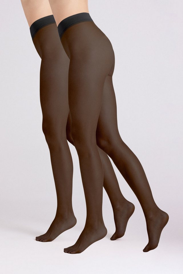 YSABEL MORA Feinstrumpfhose 15 DEN (2er Pack) von YSABEL MORA