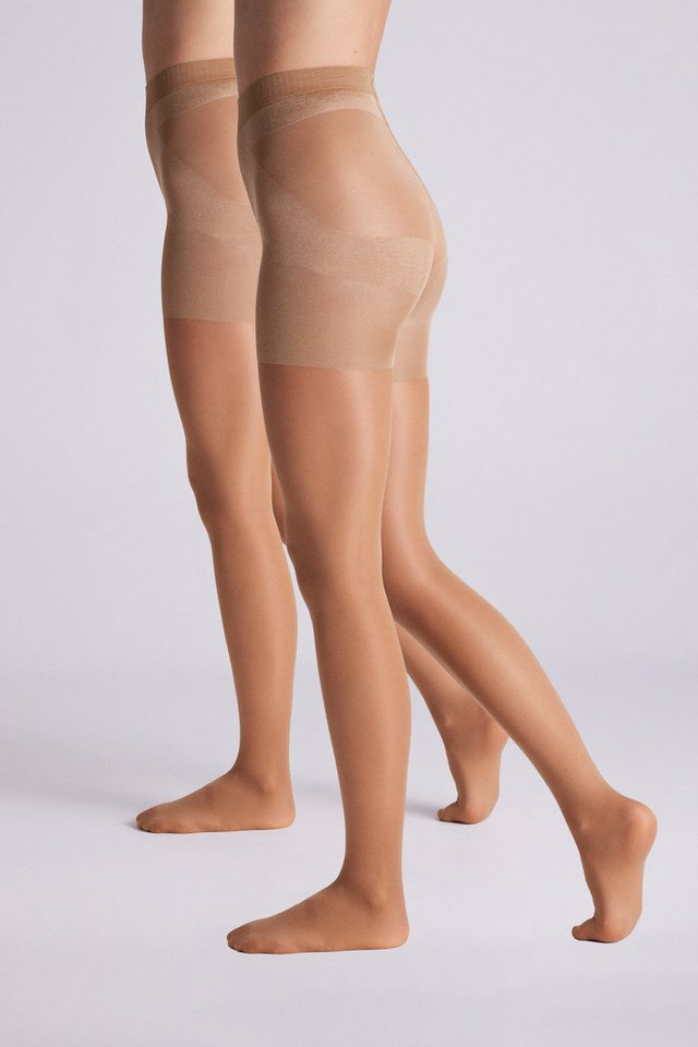 YSABEL MORA Feinstrumpfhose 40 DEN (2er Pack) Shape-Effekt, weich, elastisch von YSABEL MORA
