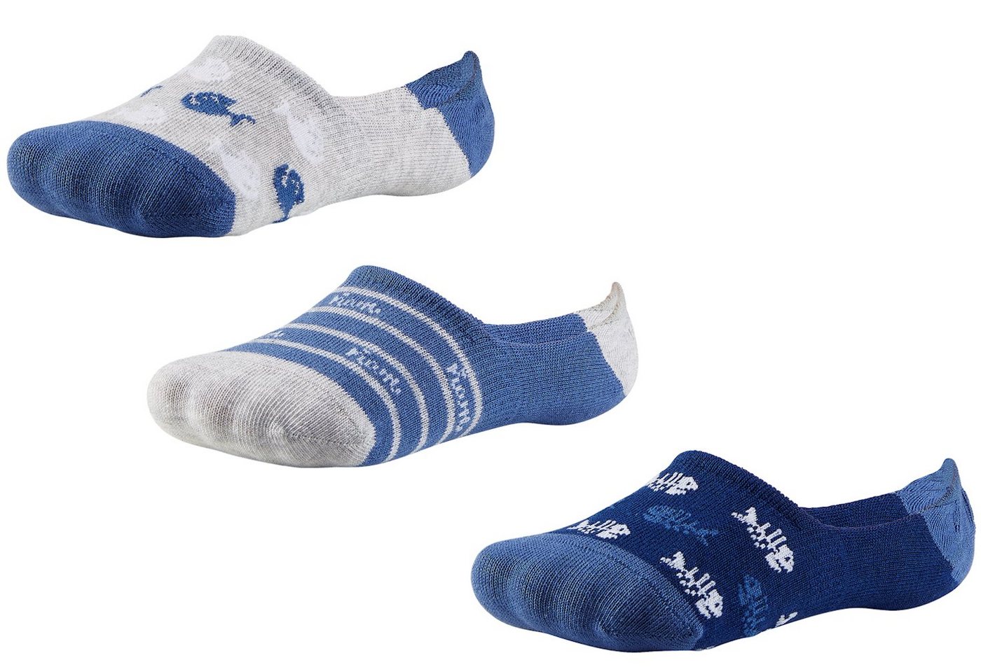 YSABEL MORA Füßlinge Ysabel Mora Sneaker 3er Pack Jungen Strümpfe Angeln (3-Paar) von YSABEL MORA