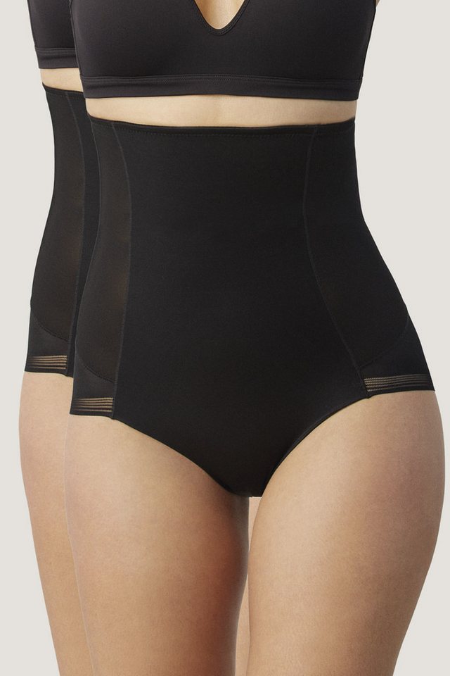 YSABEL MORA Shapingpants (2er Pack) hoch geschnitten, starker Form-Effekt, elastisch, Mesh von YSABEL MORA