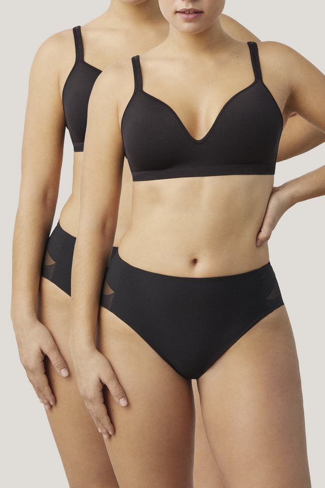 YSABEL MORA Shapingslip (2er Pack) elastisch, Mesh, mittlerer Form-Effekt, Tüll von YSABEL MORA