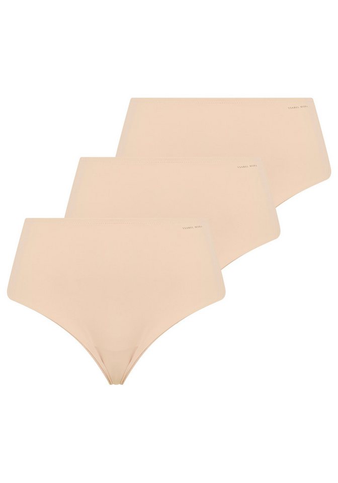 YSABEL MORA Shapingstring (3er Pack) aus verstärktem Material und unsichtbarer Passform von YSABEL MORA