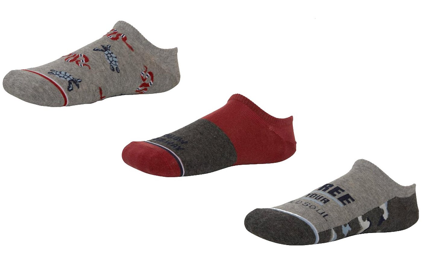 YSABEL MORA Sneakersocken Ysabel Mora 3er Pack Herren Sneakersocken Strümpfe bunt (3-Paar) von YSABEL MORA