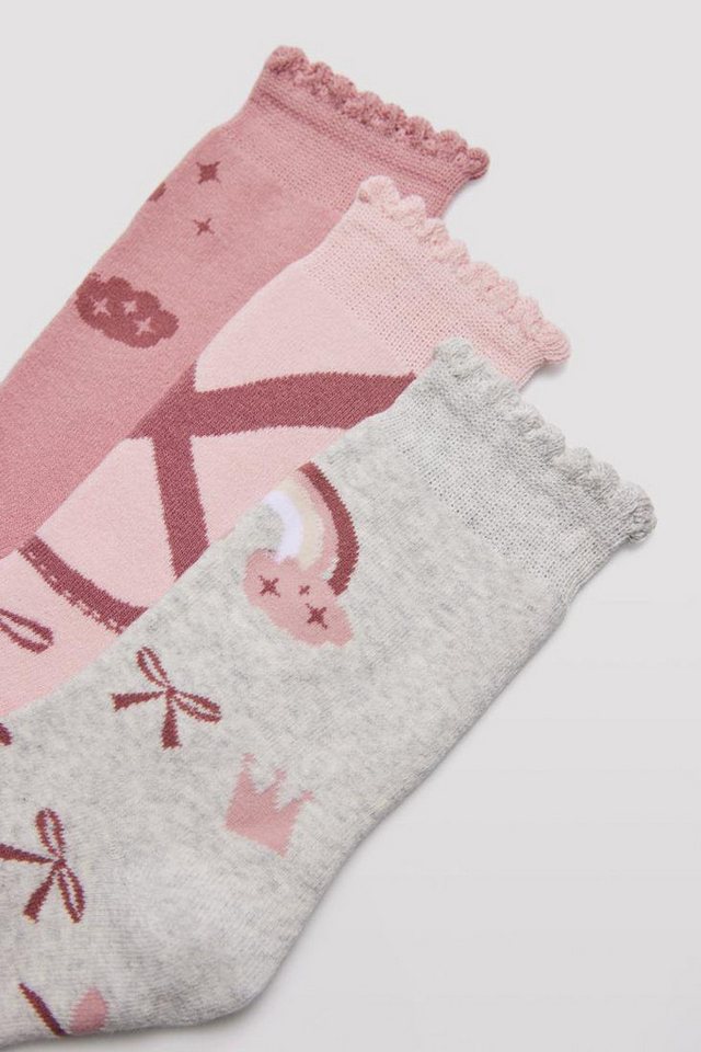 YSABEL MORA Thermosocken Ysabel Mora 3er Pack Mädchen Thermosocken Socken Strümpfe Tänzerin (3-Paar) von YSABEL MORA