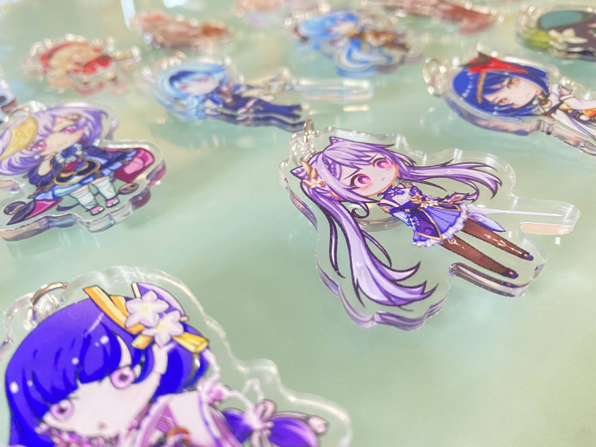 Genshin Auswirkungen Acryl Charms Genshin Auswirkungen Acryl Charms von YSBCreations