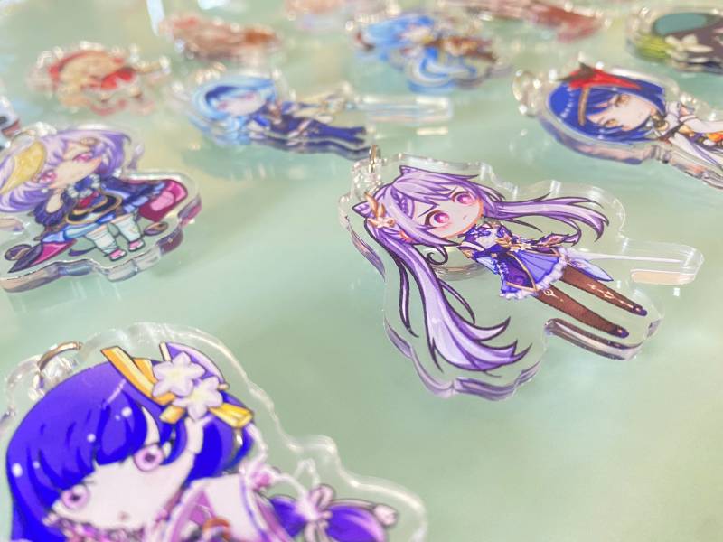 Genshin Auswirkungen Acryl Charms Genshin Auswirkungen Acryl Charms von YSBCreations
