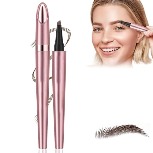 Magischer Augenbrauenstift, 3D-wasserdichter Microblading-Augenbrauenstift, Konturenstift, 4 Spitzen, Microblading-Augenbrauenstift, feiner Strich, erzeugt natürlich aussehende definierte Augenbrauen Magischer Augenbrauenstift, 3D-wasserdichter Microblading-Augenbrauenstift, Konturenstift, 4 Spitzen, Microblading-Augenbrauenstift, feiner Strich, erzeugt natürlich aussehende definierte Augenbrauen von YSINOBEAR