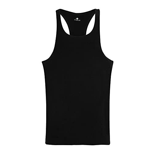 Herren Muscle Tank Top Sport T-Shirts Sommer Ärmellose Atmungsaktives Sportweste Grau Trainingsweste Muskelshirts Sportunterhemden Figurformend Männer Sport Tops Bodybuilding Shirts XXL von YSJZBS