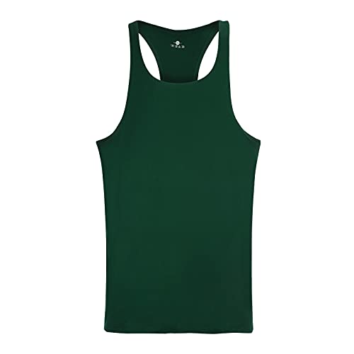 Herren Muscle Tank Top Sport T-Shirts Sommer Ärmellose Atmungsaktives Sportweste Grau Trainingsweste Muskelshirts Sportunterhemden Figurformend Männer Sport Tops Bodybuilding Shirts XXL von YSJZBS