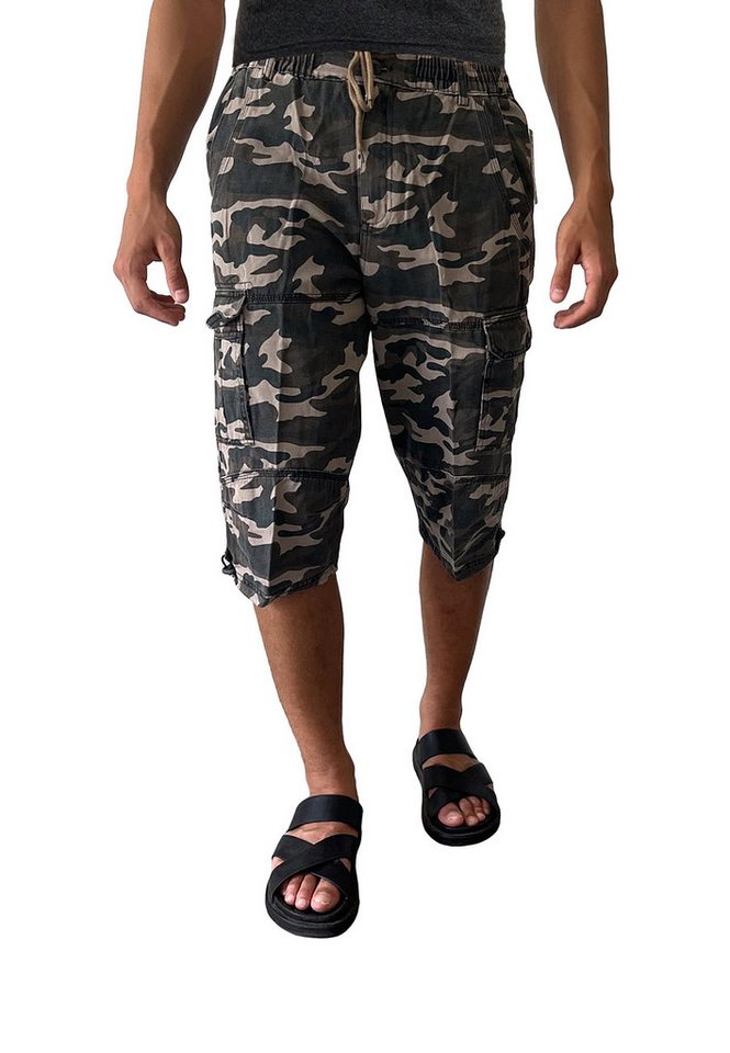 YSROMA Cargoshorts Cargo Kurze Freizeit Tarnoptik Cargo Shorts - H-5801 von YSROMA