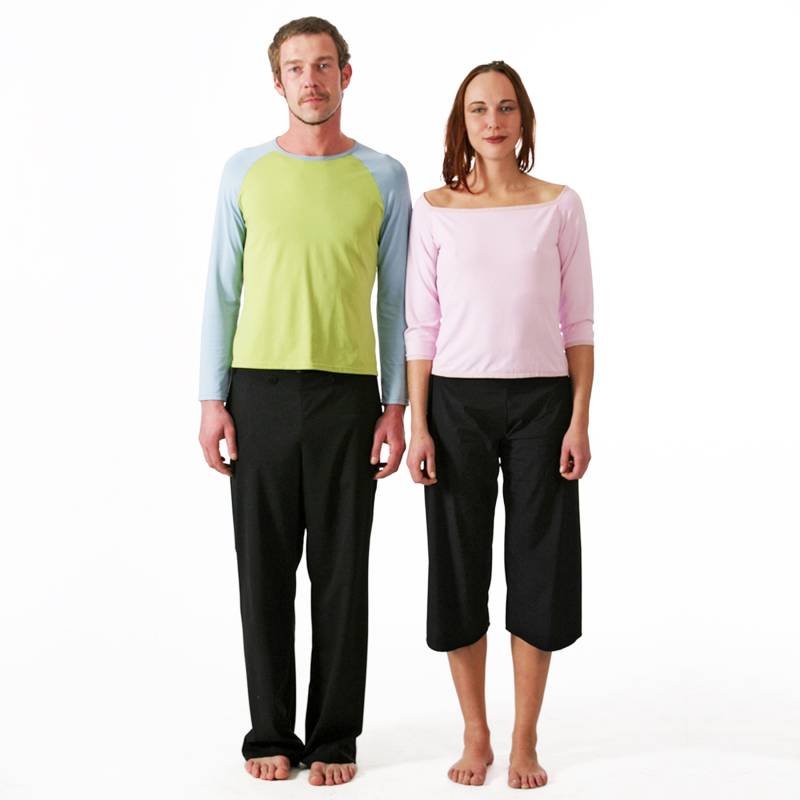 Capri Hose Mit Abgerundetem Bund Und Saum von YSTEER