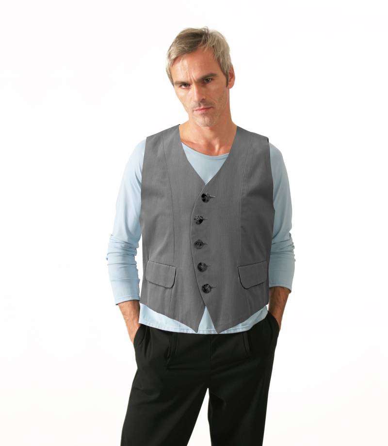 Herren Weste Mit Taschen Im Vintage-style in Verschiedenen Farben von YSTEER