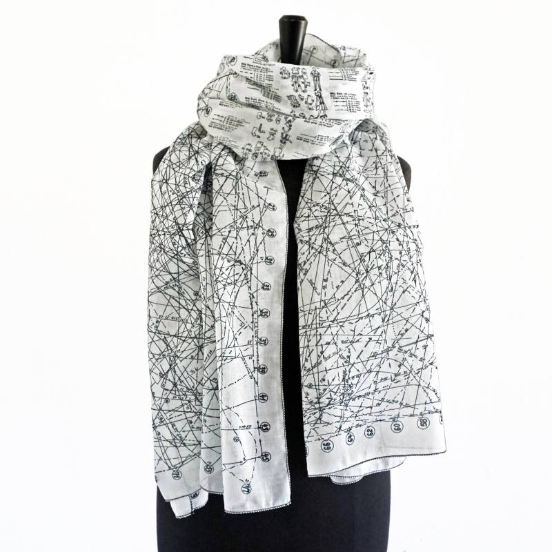 Schnittmuster Tuch Bio-Baumwolle-Batist, Schnittbögen 1960Er Jahre von YSTEER