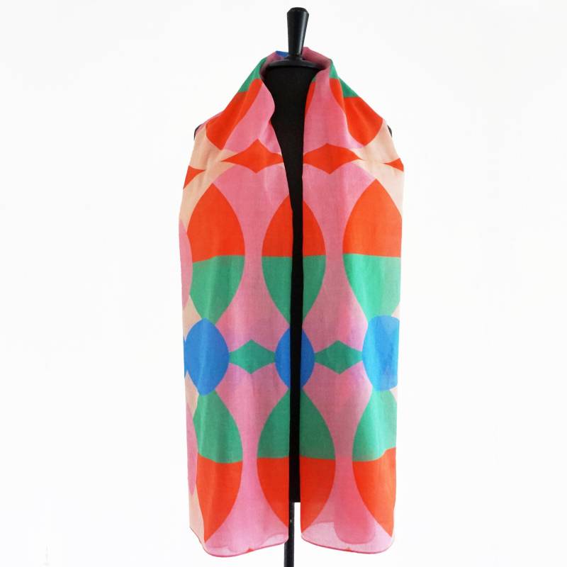 Tuch Color Rosa Aus Bio-Baumwolle in Verschiedenen Größen von YSTEER