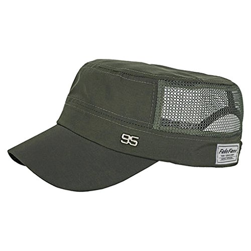 YSXY Mesh Baseball Cap Golf Tennis Kappe Sonnenhut Freizeit UV-Schutz-Kappe Einstellbare Atmungsaktives Sommerhut Sonnencap Schnell Trocknende Wandermütze fur Herren Damen von YSXY