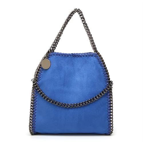 YShiuoL Umhängetasche Damen Damen Crossbody Kette Handtaschen Weiche Schulter Tragetaschen Mode Stil(Blue) von YShiuoL