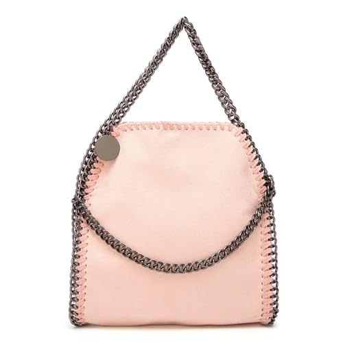 YShiuoL Umhängetasche Damen Damen Crossbody Kette Handtaschen Weiche Schulter Tragetaschen Mode Stil(Pink) von YShiuoL