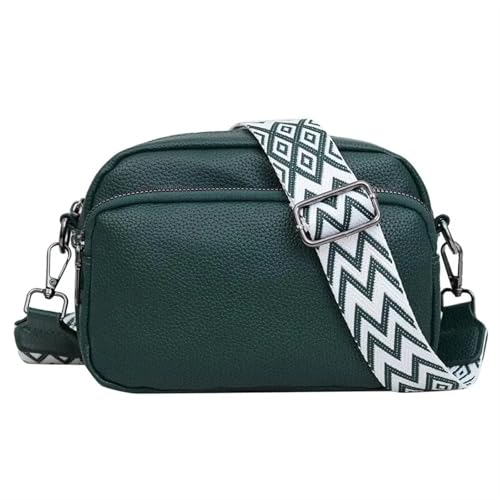 YShiuoL Umhängetasche Damen Frauen Umhängetasche Mode Weibliche Einzelne Schulter Taschen Große Kapazität Klassische Tasche(Green) von YShiuoL