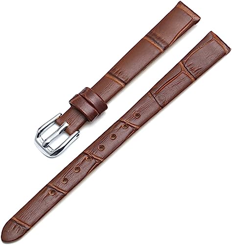 Leat Echtes Lederband Ersatzgürtel Damen Kleine Größe Kuh Armband 6mm/8mm/10mm, One Size von YTBHSHXZ