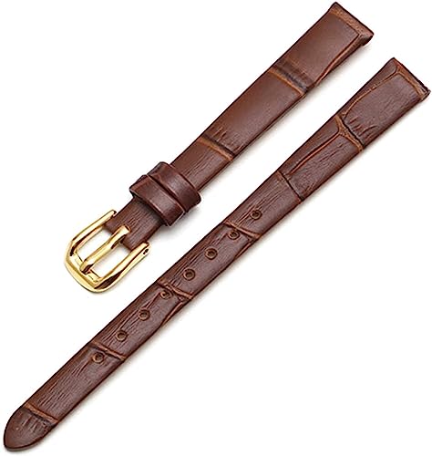 Leat Echtes Lederband Ersatzgürtel Damen Kleine Größe Kuh Armband 6mm/8mm/10mm, One Size von YTBHSHXZ